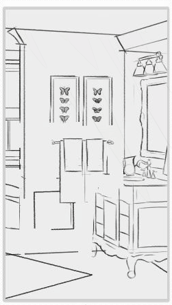 GIF of a mobile Moen ad