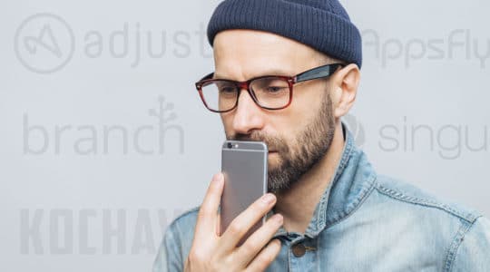 man on mobile phone